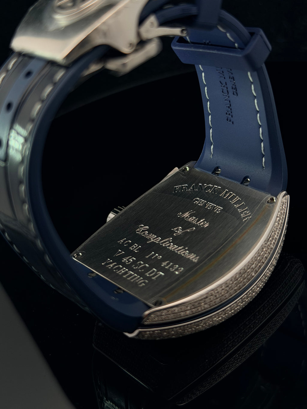 Franck Muller montado diamantes naturales