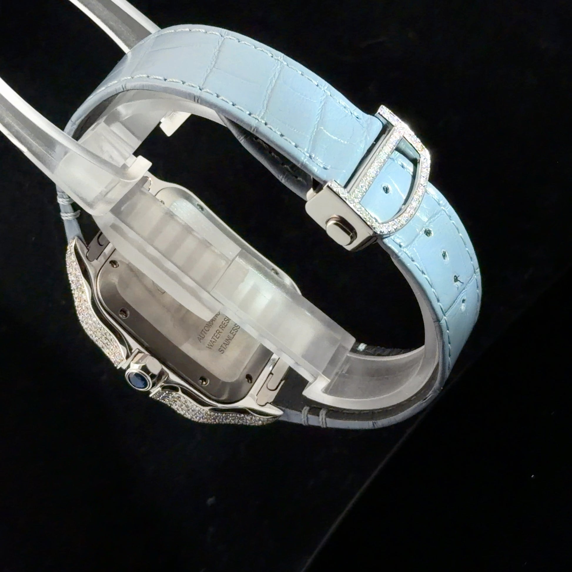 Reloj montado arcoíris