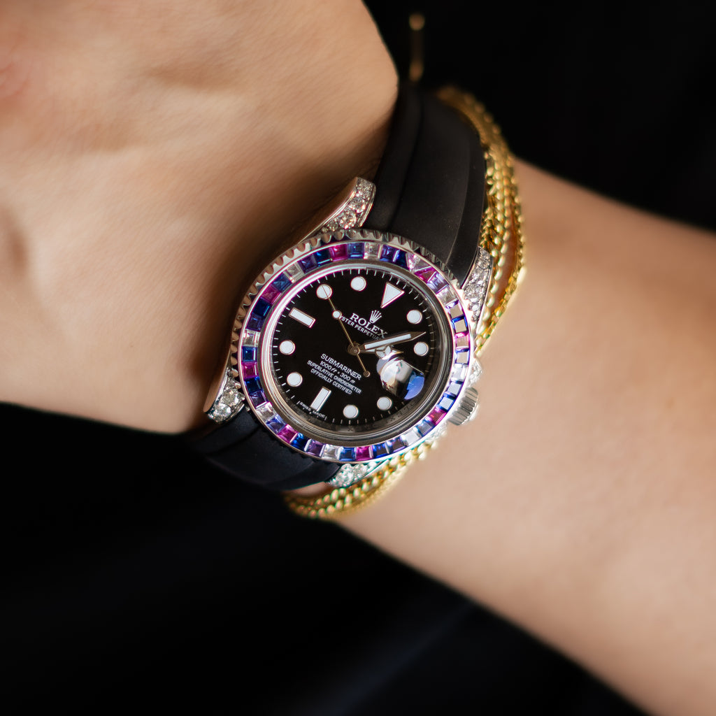 Montado de bisel ROLEX YACHT MASTER