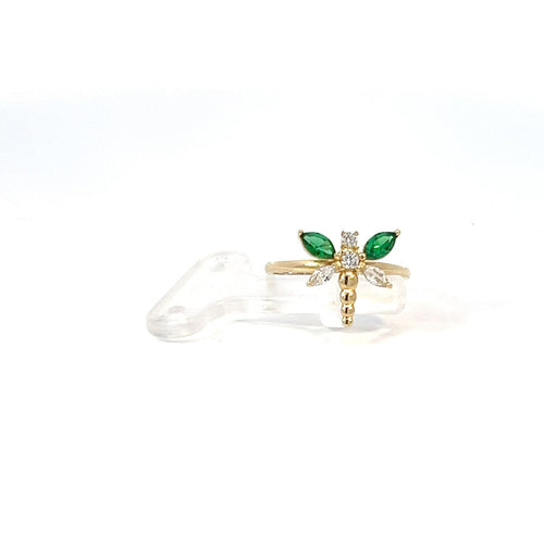Anillo de Libelula en Oro 14K