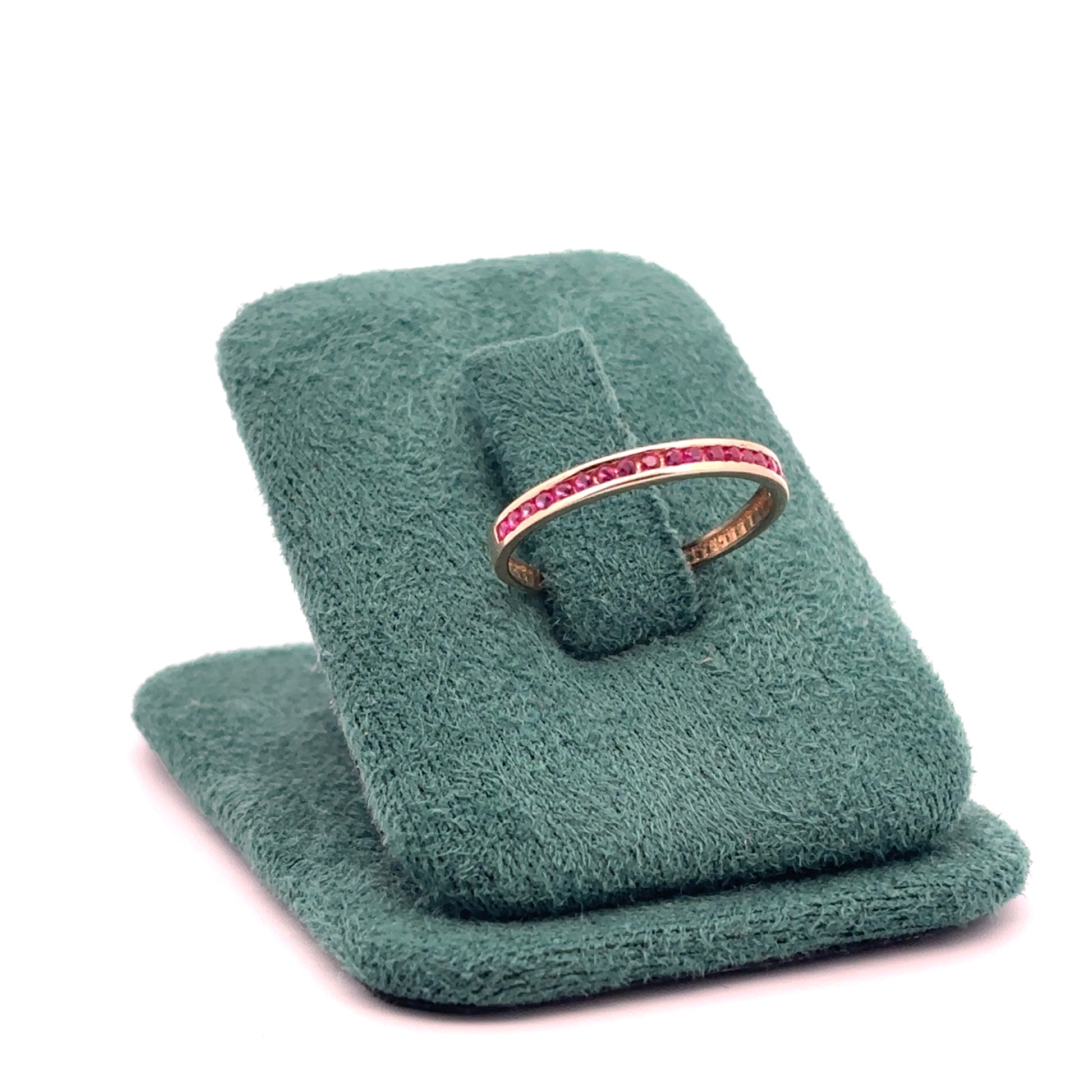 Anillo en oro 14k con Zirconia Suiza