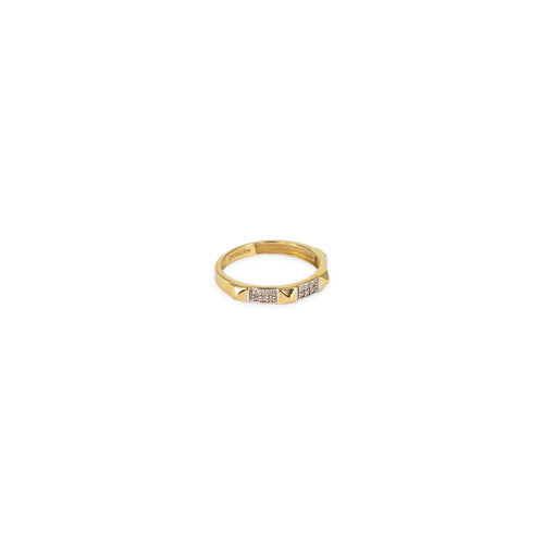 Anillo de Oro 10k Zirconia