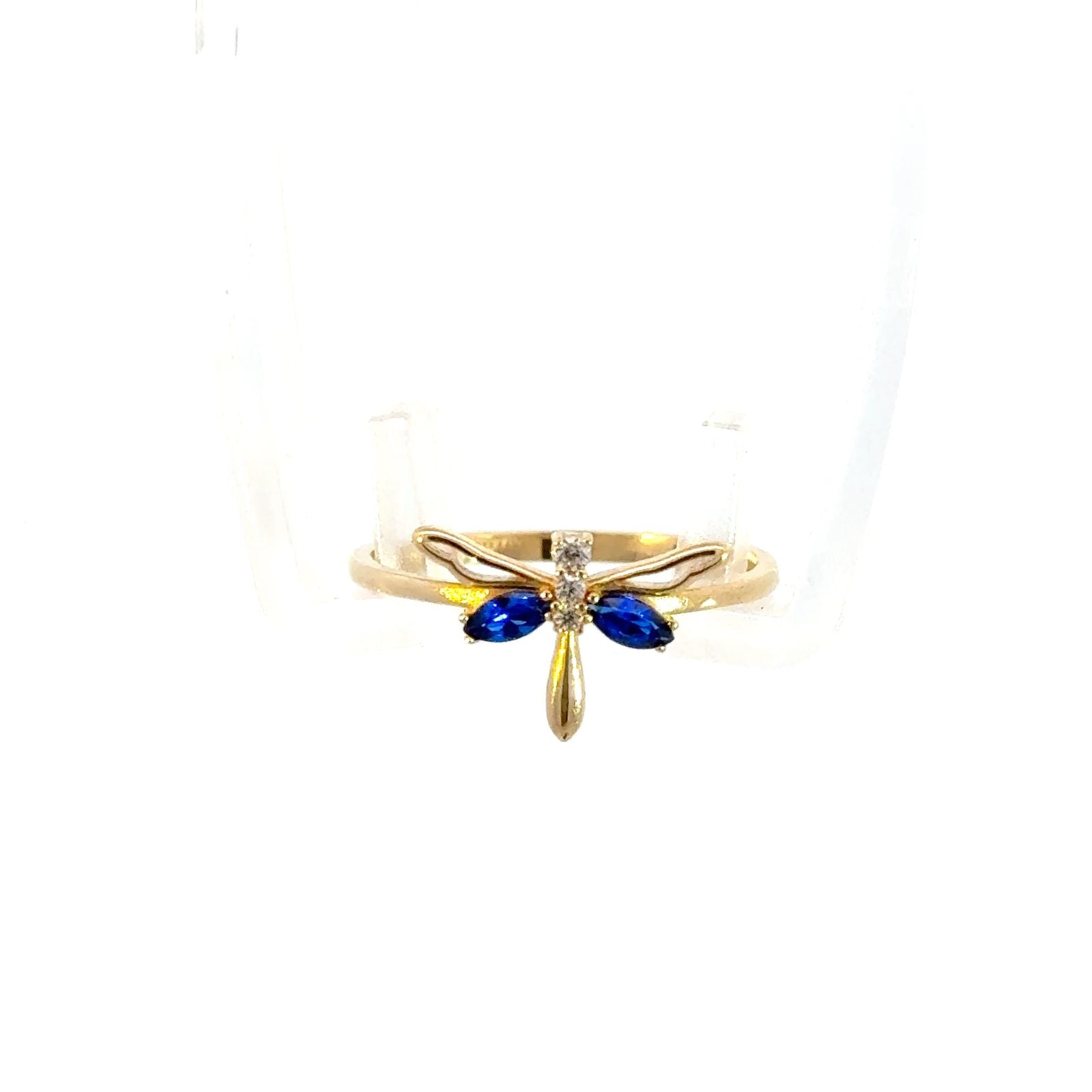 Anillo de libelula Zirconia Suiza
