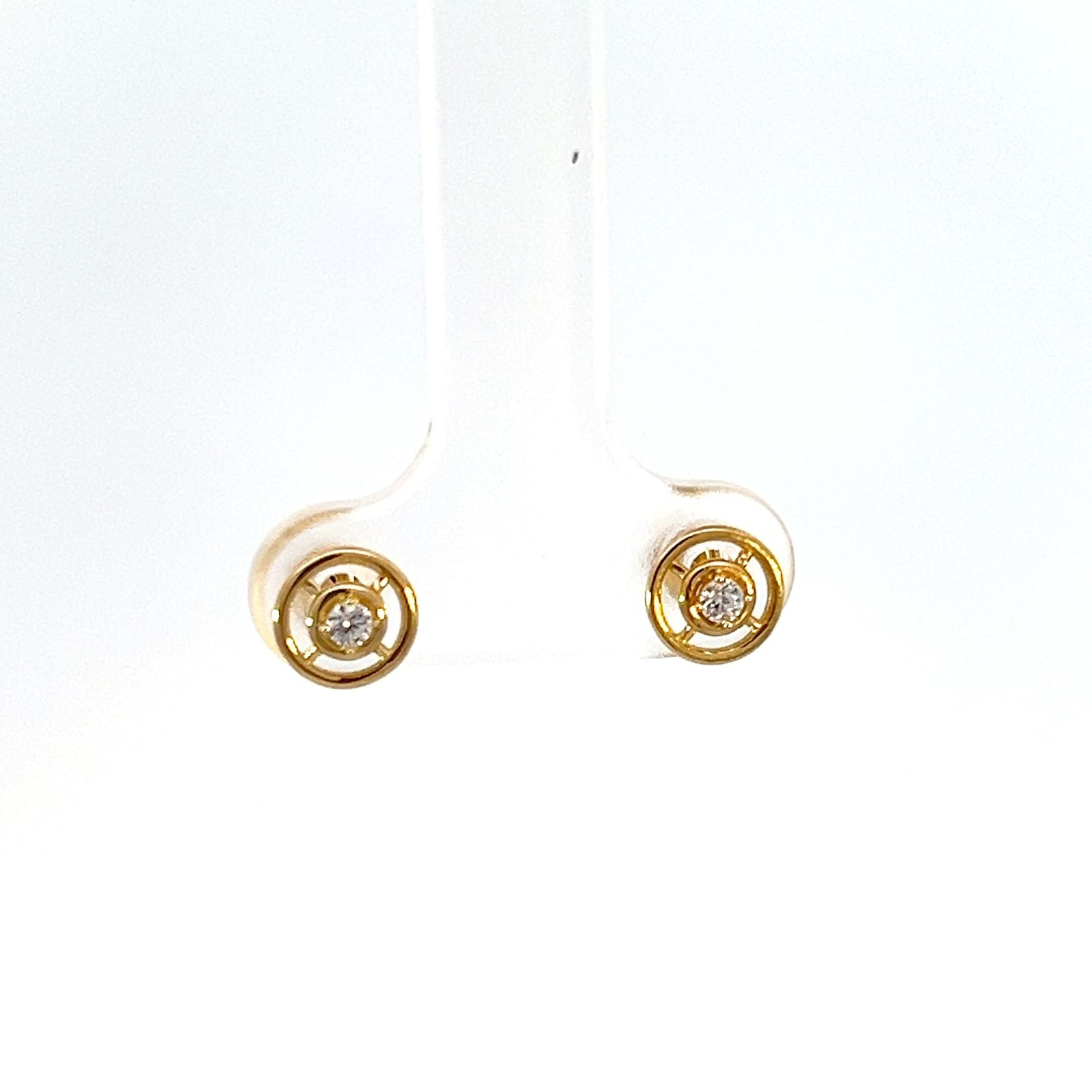 Broquel Coreano oro 10k