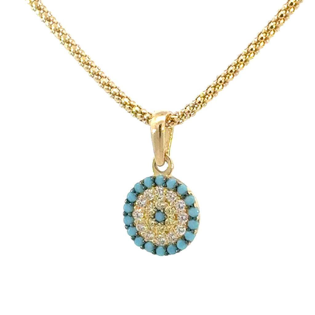 Dije Ojo Turco de ORO 14K