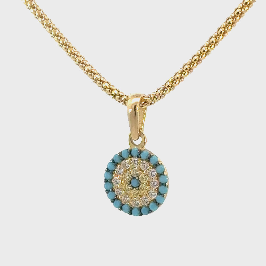 Dije Ojo Turco de ORO 14K