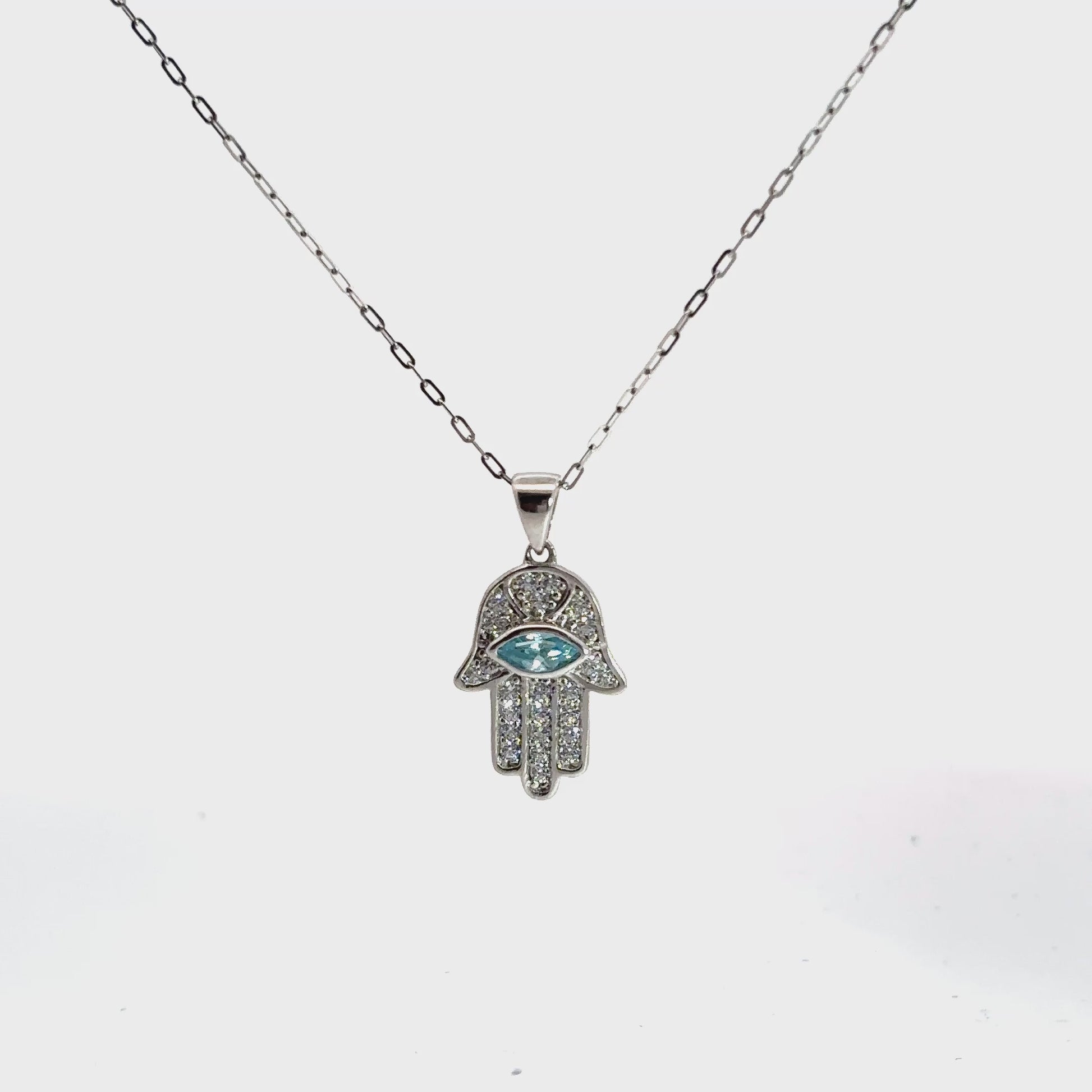 Dije "mano de fatima" oro 14k